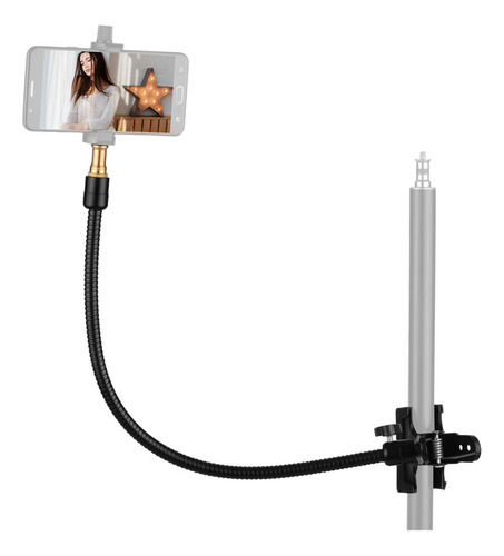 Ts Tubo Flexible Montaje Brazo De Soporte Con 1/4 Tornillo
