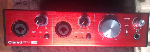 Focusrite Clarett 2pre Interfaz De Audio Profesional Usb