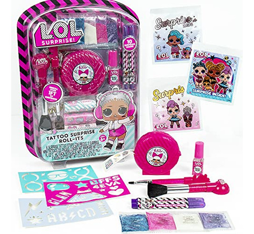 Conjunto De Tatuagem L.o.l. Surprise! Kits De Tatuagem Com T