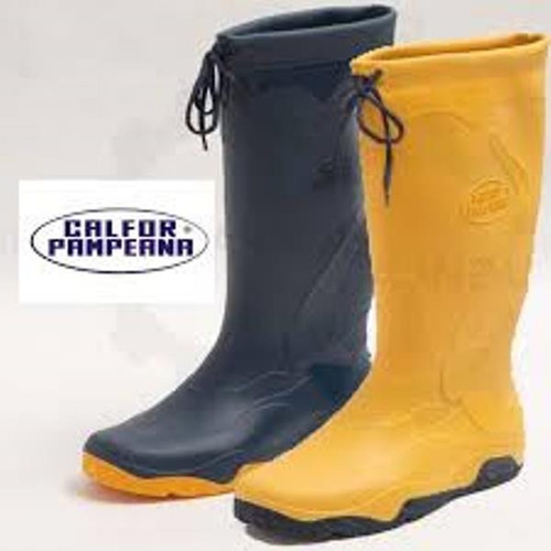 Bota De Goma Nautica Con Cuello