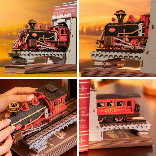 Separador De Libros Century Train - Rolife Booknook Color Multicolor