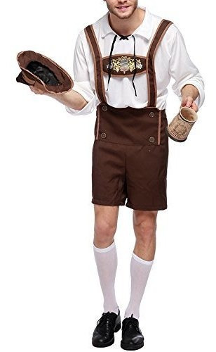 Disfraz Talla Xxl Para Hombre De German Lederhosen