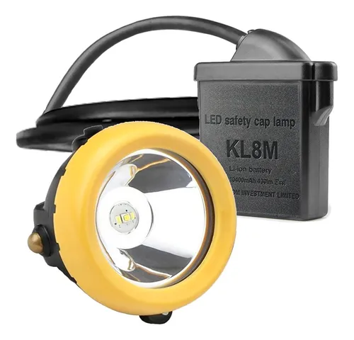 Lampara Minera Kl8m Linterna Industrial Batería Recargable