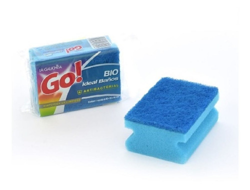 Esponja Go! Bio La Gauchita Ideal Para Baño X12u 