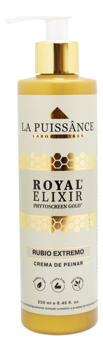 La Puissance Royal Elixir Crema Peinar Rubio Extremo X 250ml