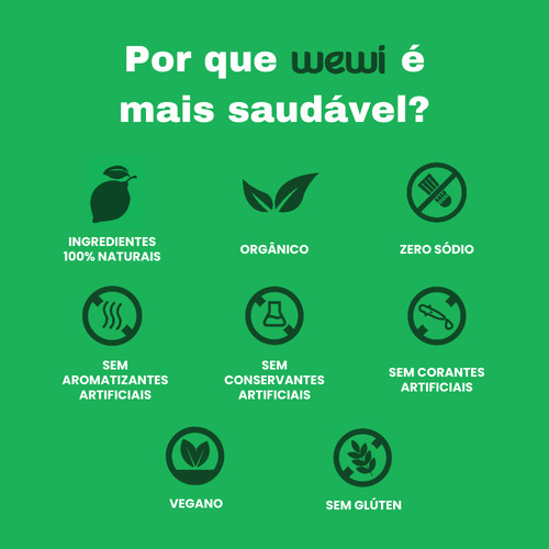 Água Tônica Clássica Orgânica Wewi Pack Com 6 Latas 269ml