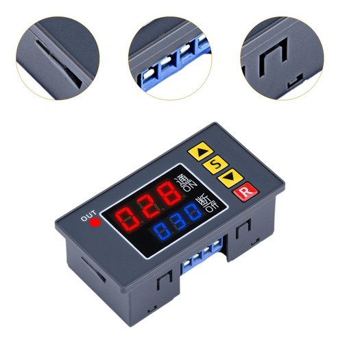 Módulo De Relé Do Timer Módulo Automotivo Atraso Dc 12v