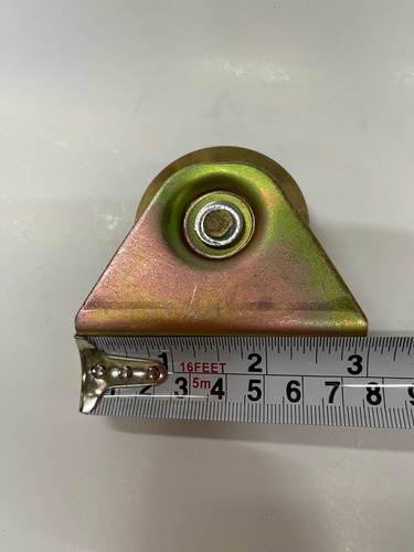 Imagen 3 de 4 de Pack Rueda Para Portón De 50mm Con Base (2pcs)
