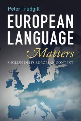 Libro European Language Matters : English In Its European...