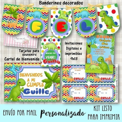 Kit Imprimible Dinosaurios Bebes Dino Baby - Candy Bar | MercadoLibre Kit Imprimible Dinosaurios Bebes Dino Baby - Candy Bar | MercadoLibre