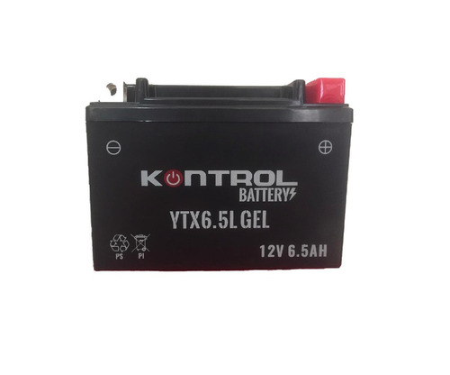  Batería Moto Kontrol Tongko Tk 150 Mxr Ytx6.5l Gel