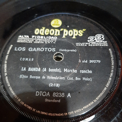 Simple Los Garotos Odeon Pops C27