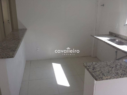Apartamento Com 2 Dormitórios À Venda, 68 M² - Barroco (itaipuaçu) - Maricá/rj - Ap0119
