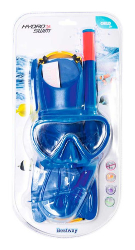 Imagen 2 de 10 de Set De Snorkel Y Máscara De Buceo + Patas De Rana