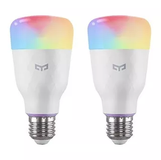 Foco Yeelight Rgb 1s Google Home Alexa - Pack 2