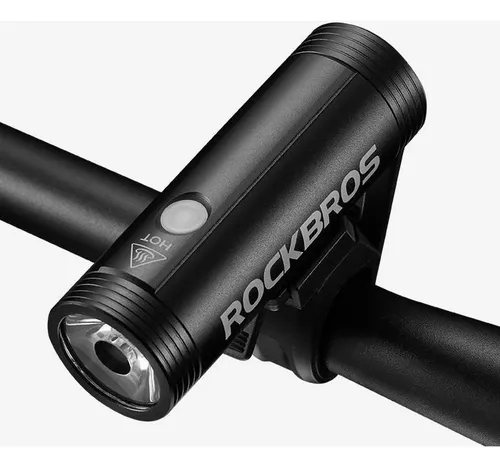 1 Rockbros Luz De Bicicleta De Noche Viaje Fuerte Linterna