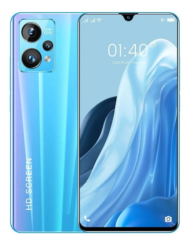 Teléfono Inteligente Android Barato 9 Pro 6.52 Pulgadas Azul