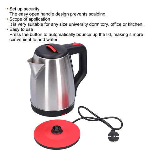 Taza De Agua Con Revestimiento De Acero Inoxidable Electric