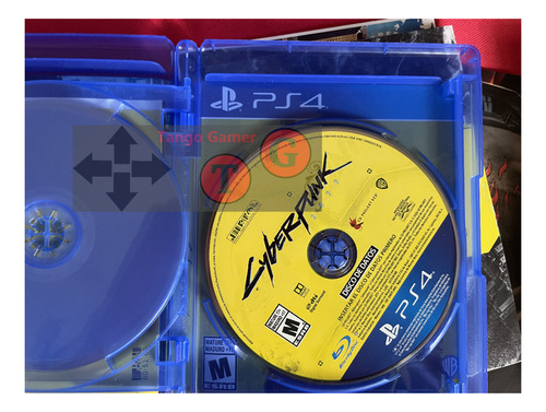 Cyberpunk 2077 - Edición Lanzamiento + Stickers / Ps4 / Ps5 (Usado)
