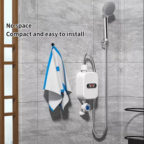 Calentador De Agua Caliente Instantáneo Eléctrico, 3500w,