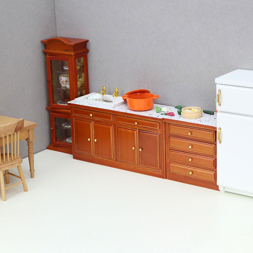 Armario De Cocina Moderno Para Casa De Con Fregadero