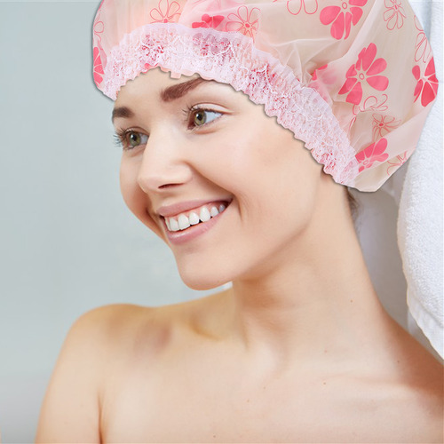 Gorro De Ducha Elástico Para El Cuidado Del Cabello Y La Be