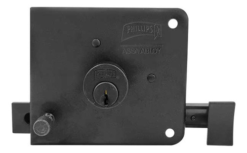 Cerradura Sobreponer Izquierda 715 If Phillips Negro Negro