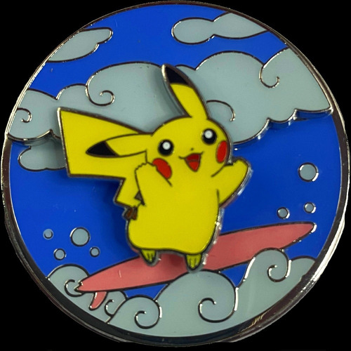 Pikachu Surf Pin Pokémon Original 