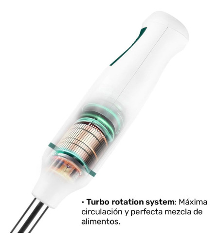 Taurus Robot 750 W Inox Batidora De Inmersion De Mano