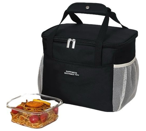 Bolso Lunchera Termica Portatil C/divisiones Desmontable Gd