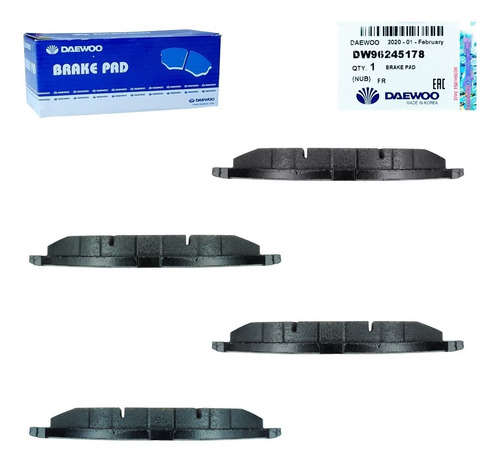 Imagen 6 de 8 de Pastillas Delanteras Aveo 2012 2013 2014 Lt Speed Original