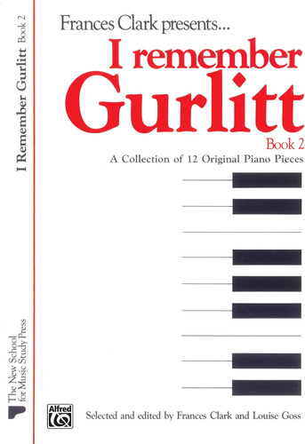 Libro Recuerdo A Gurlitt, Bk 2-alfred Music-inglés