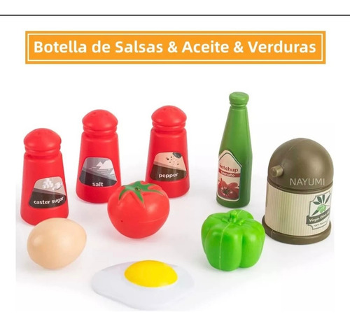 Juego De Cocina 32 Piezas/set De Juego De Cocinar /infantil