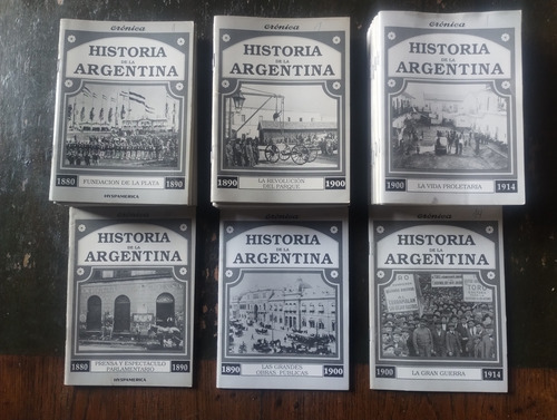 Historia De La Argentina Félix Luna. Crónica Completa (x126) (Usado)