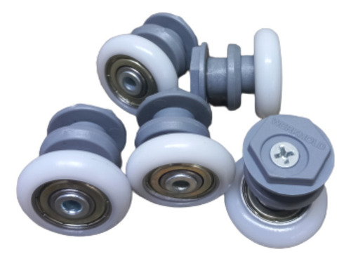 Roldanas Para Vidro Temperado 8mm Box Furo 14mm - 80