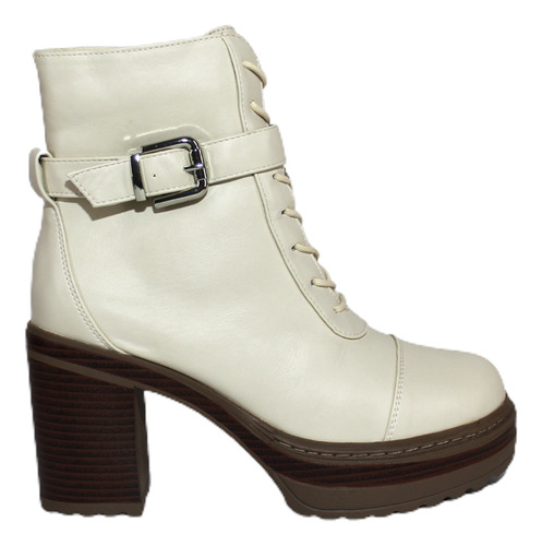 Botin De Mujer Taco Alto Y Plataforma 315 Yassne