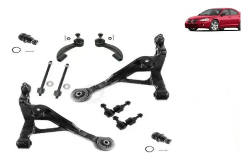 Kit 10 Pz Horquilla Rotula Stratus 1995 1996 - 2006 Cirrus