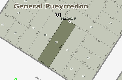 Terreno Pompeya - Sobre Av Libertad - 396 M²