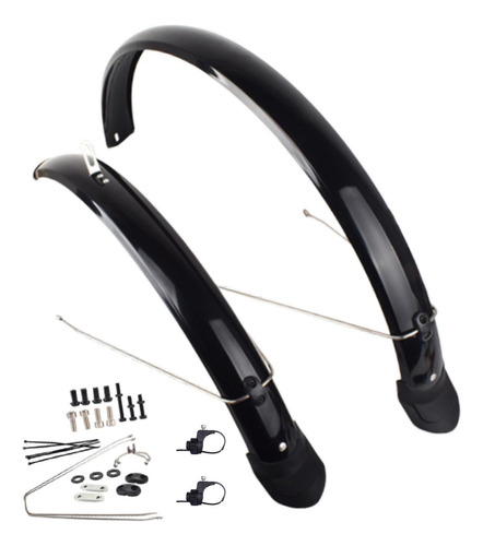 Juego De Guardabarros Para Bicicleta, Guardabarros Brillante