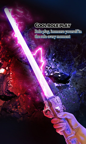 Juguete De Sable De Luz De Star Wars, Retráctil De 7 Colores