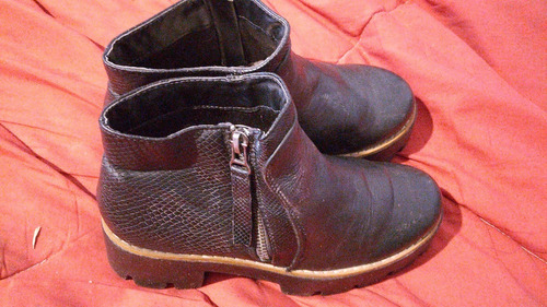 Botas Plataforma Negras Daniel Cassin Para Dama N° 37