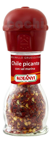 Molinillo Kotanyi Chile Picante Con Sal Marina 35gr