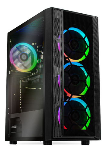 Xtreme Pc Geforce Gtx 1650 Core I3 16gb Ssd 480gb Rgb Black