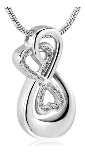 Colgante De Urna De Amor Infinito, Cadena De Serpiente De De