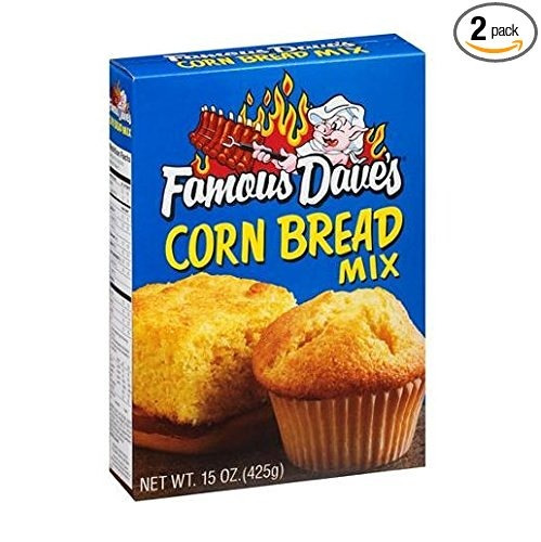 Famosa Daves Pan De Maíz Mix Pack De 2