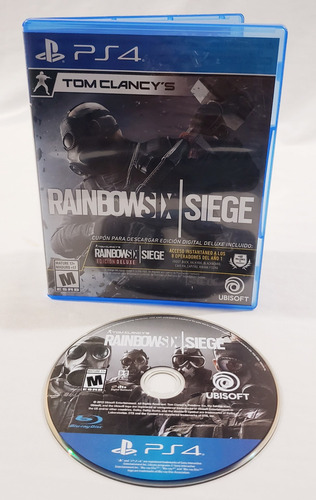 Juego De Video Rainbowsix Siege Para Ps4 Disco Fisico Caja (Usado)