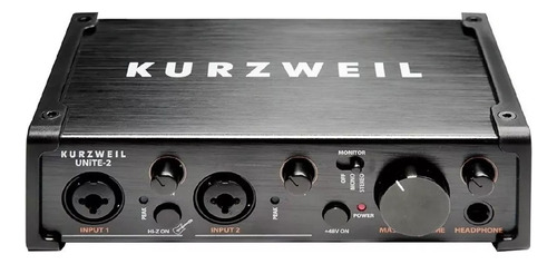 Placa De Audio Kurzweil Unite2 2 Canales Usb Interface