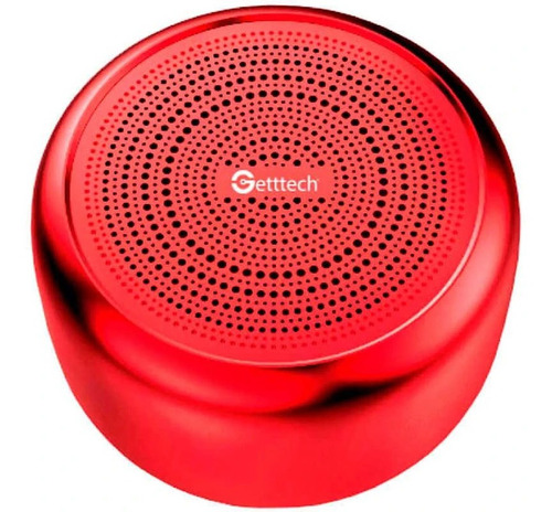 Mini Bocina Getttech Gam-31501r Melodic Bluetooth /v /vc /v Color Rojo