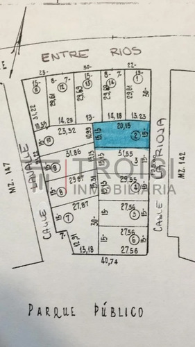L7 - Lote Calle Santiago Del Estero E/ Av. Entre Rios Y Parque Publico - Santa Teresita