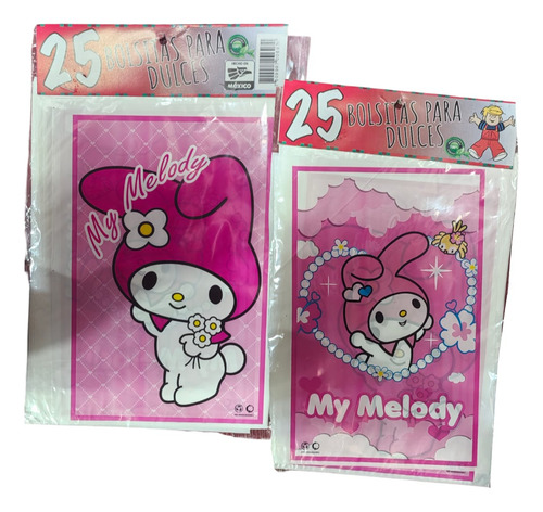 My Melody 50 Bolsas Dulceras Piñata, Recuerdos, Fiestas